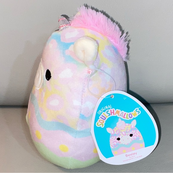 5” Squishmallows Bexley the Unicorn Easter Stuffed Plush - Picture 2 of 4